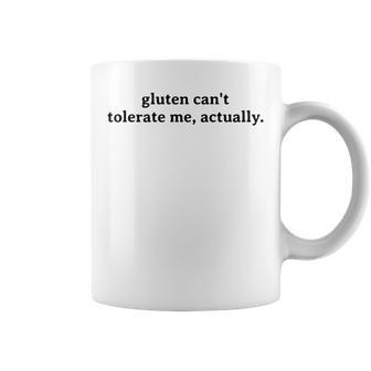 Allergy Food Intolerance Gluten Can't Tolerate Me Coffee Mug - Thegiftio UK