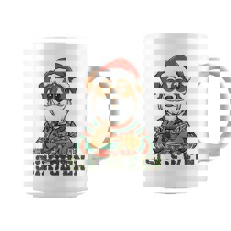 Christmas Santa Dog Ugly Sweather Six Seven Meme Coffee Mug | Seseable CA