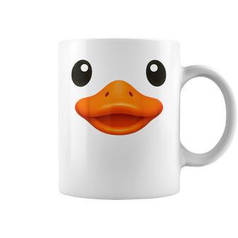 Duck Face Rubber Ducky Duckie Easy Halloween Costume Coffee Mug - Thegiftio UK
