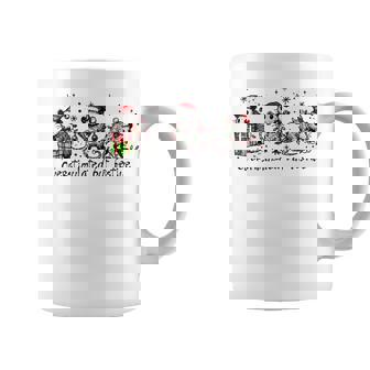 Possum Christmas Holiday Overstimulated But Festive Coffee Mug - Monsterry