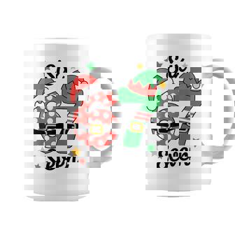 Six Seven 67 Meme 6 7 Elf Santa Christmas Pajamas Coffee Mug - Thegiftio