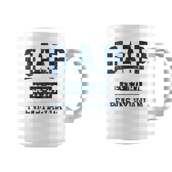 Gap Pennsylvania Pa Vintage Athletic Navy Sports Coffee Mug | Seseable FR