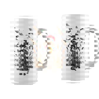 German Shorthaired Pointer Duck Hunting Dog Christmas Hunter Coffee Mug | Mazezy