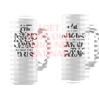 I Get Nervous Around Latinas Y2k Aesthetic Trendy コーヒーマグ - Kawaiitshirt