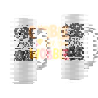 Gobble Till You Wobble Thanksgiving Autumn Turkey Thankful Coffee Mug | Seseable FR