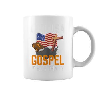 God USA And Gospel My Holy Trinity Religious Patriotism Tank Top Coffee Mug | Mazezy