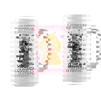 Goldendoodle Dog Breed Never Underestimate A Woman With A Coffee Mug | Mazezy