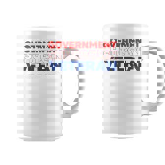 Government Shutdown Veteran Political Humor Bold Pride Coffee Mug | Mazezy