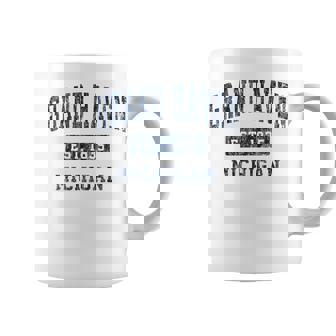 Grand Haven Michigan MI Vintage Established Sports Coffee Mug | Mazezy