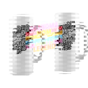 Grandma Mom And Darts Legend Dart Throwing Women Darts Tank Top Coffee Mug | Mazezy