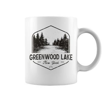 Greenwood Lake New York Outdoors Vintage Coffee Mug | Seseable CA