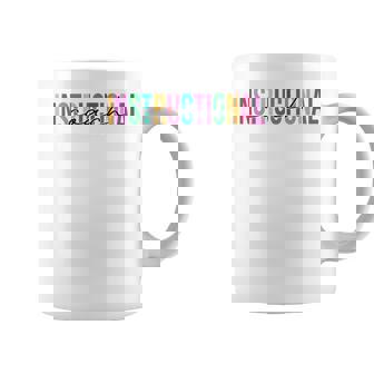 Groovy Instructional Coach Retro Academic Specialist Teacher Coffee Mug | Mazezy