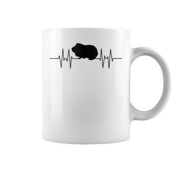 Guinea Pig For Men Women Kids Heart Beat Tank Top Coffee Mug | Mazezy