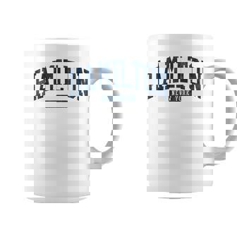 Hamilton New York Ny College University Style Blue Coffee Mug - Monsterry