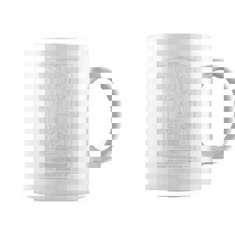 The Hanged Man タロットカード ゴシック ハロウィン ホラー バックプリント コーヒーマグ - Kawaiitshirt