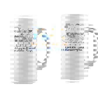 Hanukkah Squad Jewish Silly Goose Chanukah Menorah Kids Coffee Mug | Mazezy