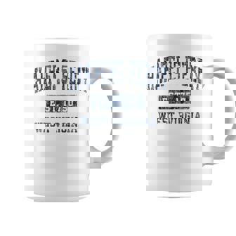 Harpers Ferry West Virginia WV Vintage Established Tank Top Coffee Mug | Mazezy