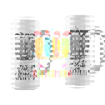 Hawaii Christmas Mele Kalikimaka Surfboard Christmas Aloha Coffee Mug | Mazezy