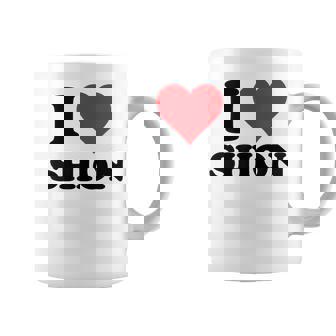 I Hearthion ファーストネーム I Love パーソナライズ コーヒーマグ - Kawaiitshirt