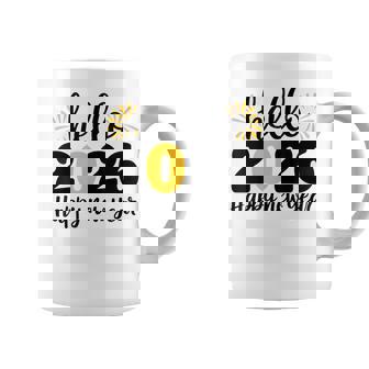 Hello 2026 Happy New Year 2026 New Year's Eve Party Coffee Mug | Seseable CA