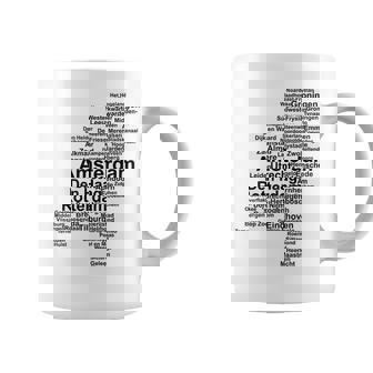 Holland Outline Holland Travel Dutch Pride Netherlands Coffee Mug | Mazezy