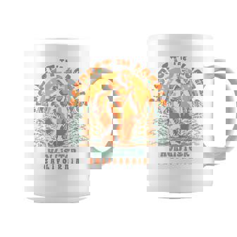 Hollister California Respect The Locals Bigfoot Sasquatch Coffee Mug | Mazezy