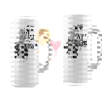 Horror Doll Bride Eat Your Out Dripping Heart Coffee Mug | Mazezy