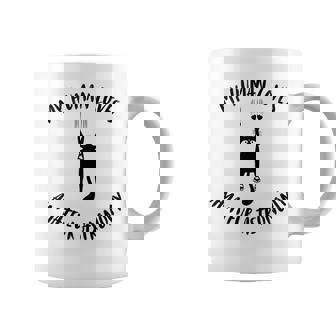 My Human Loves Amateur Astronomy Cat Parent Hobby Lover Tank Top Coffee Mug | Mazezy