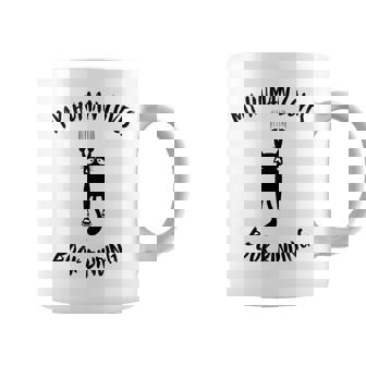 My Human Loves Book Binding Cat Parent Hobby Lover Tank Top Coffee Mug | Mazezy