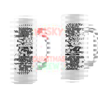 Husky Mom Christmas Crew Holiday Lights Coffee Mug | Seseable UK