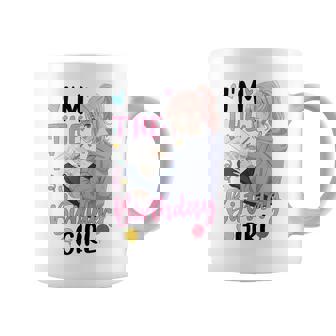 I'm The Birthday Girl Anime Sketching Tank Top Coffee Mug | Mazezy