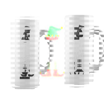 I'm Not An Elf I'm Just Short Christmas Vibes Elf Xmas Tri-Blend Coffee Mug - Monsterry