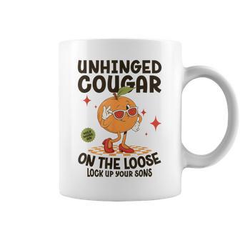 Inappropriate Unhinged Cougar Embarrassing Adult Humor Coffee Mug - Thegiftio UK