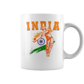 India Cricket Supporters Jersey Bharath Cricket Fans Coffee Mug - Thegiftio UK