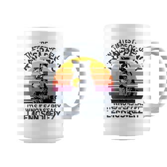 In The Interest It Was Not Easy Peasy Lemon Squeezy Raccoon Coffee Mug | Mazezy
