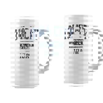 Iowa City Iowa IA Vintage Established Sports Coffee Mug | Mazezy