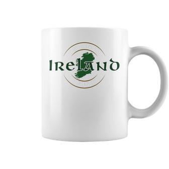 Ireland Republic Emerald Isle Irish Map Coffee Mug - Thegiftio