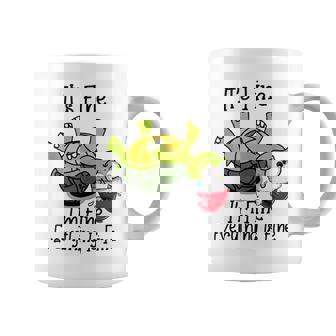 It's Fine I'm Fine Everything Is Fine Cute Xmas Turtle Coffee Mug - Seseable