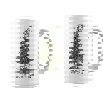 It's That Time Again Cat Christmas Tree Coffee Mug | Mazezy