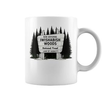 Iwishabish Woods National Forest Audacity Sign Coffee Mug | Mazezy