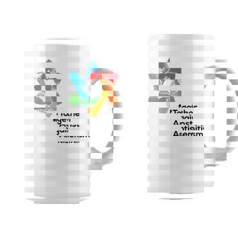 Juntos Contra El Antisemitismo Manga Larga Taza de café - Regaloses