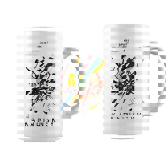 Kandinsky Arte Abstracto Pequeños Mundos Papl053 Taza de café - Regaloses