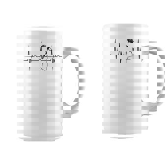 Karaoke Heartbeat EKG Pulse Singing Mic Karaoke Singer Tank Top Coffee Mug | Mazezy