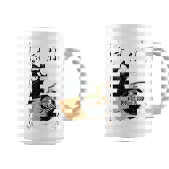 Kawaii Ramen Cat Cute Japanese Food For Anime Noodle Lovers Coffee Mug | Seseable FR