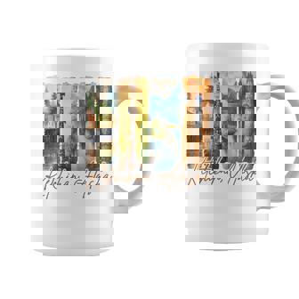 Ketchikan Alaska Travel Trip Brushstroke Souvenir Vacation Coffee Mug | Mazezy