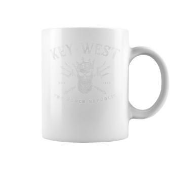 Key West Florida Vintage Poseidon Conch Republic Coffee Mug - Thegiftio UK