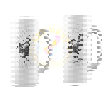 Key West Rooster Fl The Conch Republic Souvenir Small Blue Coffee Mug - Thegiftio