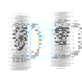 Kids This Kid Loves Ping Pong Lover Leopard Print Table Tennis Coffee Mug | Mazezy