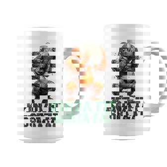 Kinda Fitorta Fat Gorilla ヘビーウェイトリフティング 面白いジム コーヒーマグ - Kawaiitshirt