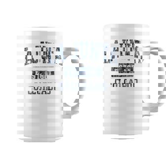 La Junta Colorado Co Vintage Established Sports Coffee Mug | Mazezy
